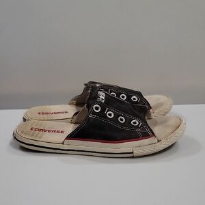 Vintage Converse All Star Black Cutaway Retro Sandals US 9 Women US 7 Men